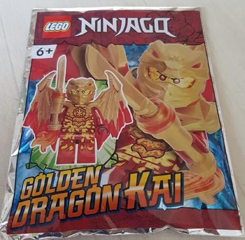 LEGO Ninjago Golden Dragon Kai Minifiguren-Folienpack-Set 892291 (Beutel) von LEGO