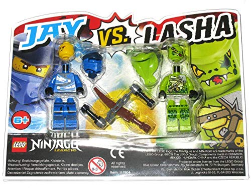 LEGO Ninjago Jay vs. Lasha Minifigur Blister Pack Set 111904 (Beutel) von Blue Ocean