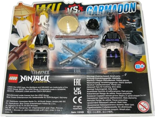 Lego Ninjago Wu vs. Garmadon Minifigur Blister Pack Set 112109 Doppelpack von Blue Ocean