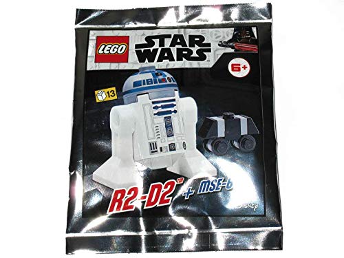 LEGO Star Wars R2-D2 Minifigur mit MSE-6 Folienpack-Set 912057 (Beutel) von Blue Ocean