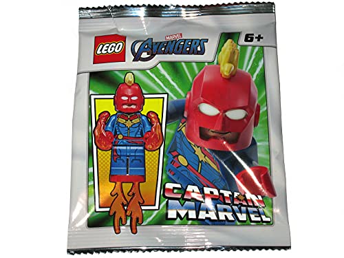 LEGO Super Heroes Captain Marvel Minifigur Folienpack-Set 242003 (Beutel) von Blue Ocean