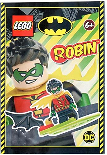 Lego Super Heroes Robin mit Surfbrett Minifigur Folien Pack von Blue Ocean