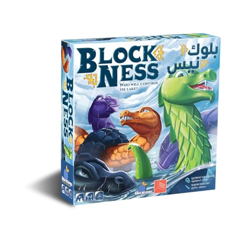 Blue Orange, Block Ness, Familienspiel, Strategiespiel, 2-4 Spieler, Ab 8+ Jahren, 15+ Minuten, Deutsch, Mehrsprachig von Blue Orange