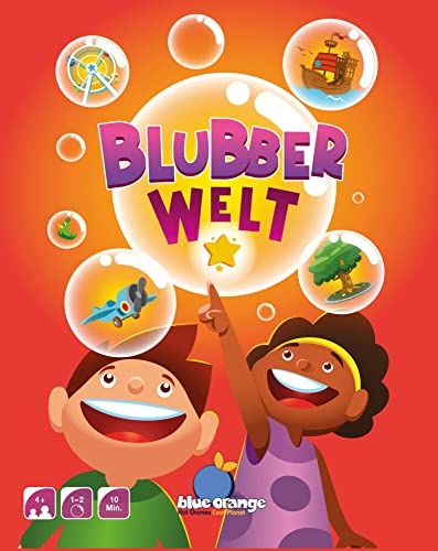 Blue Orange | Blubberwelt | Kinderspiel | Kartenspiel | 1-2 Spieler | Ab 4+ Jahren | 10+ Minuten | Deutsch von Blue Orange