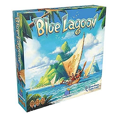 Blue Orange, Blue Lagoon, Familienspiel, Strategiespiel, 2-4 Spieler, Ab 8+ Jahren, 45+ Minuten, Deutsch, Mehrsprachig von Blue Orange