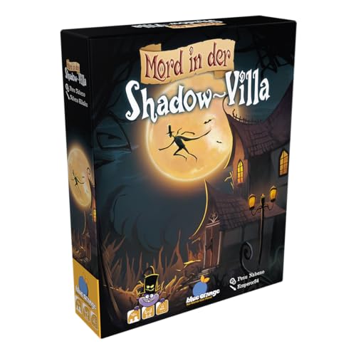 Blue Orange, Mord in der Shadow-Villa, Partyspiel, Deduktionsspiel, 3-8 Spieler, ab 10+ Jahren, 30 Minuten, Deutsch von Blue Orange