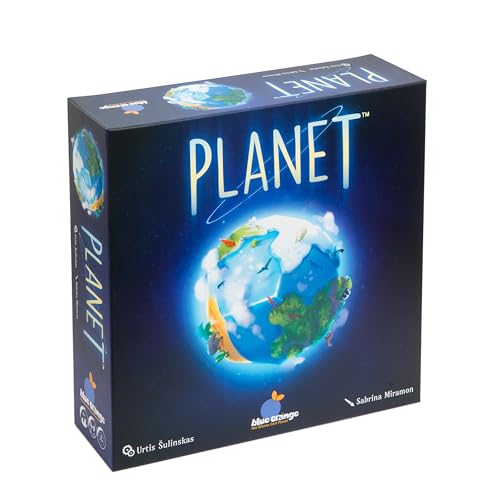 Asmodee | Blue Orange | Planet | Familienspiel | Strategiespiel | 2-4 Spieler | Ab 8+ Jahren | 30+ Minuten | Deutsch | Mehrsprachig von Blue Orange