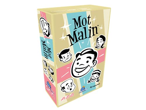 Mot Malin - Blue Orange - Jeu de société - Jeu d'ambiance - Jeu de Cartes - Jeu de Communication von Blue Orange