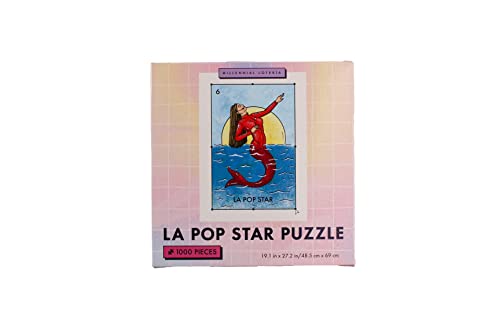 El Puzzle: La Pop Star Edition | 1000 Teile | Mit Original-Kunstwerk aus der Y2K-Edition des geliebten Millennial Lotería Kartenspiels von Blue Star Press