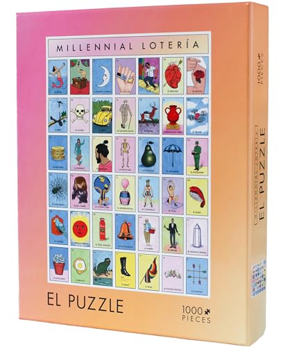 Millennial Lotería: EL Puzzle von Blue Star Press