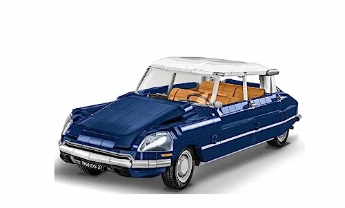 BlueBrixx 24348 Cobi – Citroen DS 21 Pallas 1968 aus Klemmbausteinen mit 2265 Bauelementen von BlueBrixx