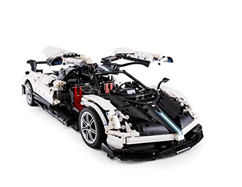 BlueBrixx 97910 Marke Rastar– Pagani Huayra BC aus Klemmbausteinen mit 2896 Bauelementen.Kompatibel mit Anderen Klemmbausteinen. Lieferung in Originalverpackung. von BlueBrixx