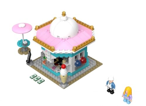 BlueBrixx Play 108284 – Eisdiele, 361 Klemmbausteine, Spielset, Geschenk für Spielfans, Standardsteine Bausteine der Play-Serie BlueBrixx Play 108284 – Eisdiele, 361 Klemmbausteine, Spielset, Geschenk für Spielfans, Standardsteine Bausteine der Play-Serie von BlueBrixx