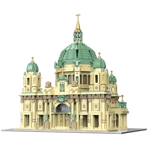 BlueBrixx Pro 104371 – Berliner Dom aus Klemmbausteinen mit 3606 Bauelementen. Kompatibel mit Anderen Klemmbausteinen. Lieferung in Originalverpackung von BlueBrixx