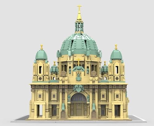 BlueBrixx Pro 104371 – Berliner Dom aus Klemmbausteinen mit 3606 Bauelementen. Kompatibel mit Anderen Klemmbausteinen. Lieferung in Originalverpackung. von BlueBrixx