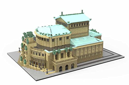 BlueBrixx Pro 104372 – Semperoper, Dresden aus Klemmbausteinen mit 3081 Bauelementen. Kompatibel mit Anderen Klemmbausteinen. Lieferung in Originalverpackung. von BlueBrixx