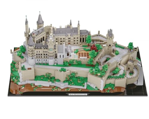 BlueBrixx Pro 105084 – Burg Hohenzollern aus Klemmbausteinen mit 8933 Bauelementen von BlueBrixx