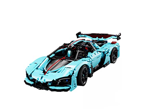 BlueBrixx T5011 Marke TaiGaoLe – Supercar aus Klemmbausteinen mit 3502 Bauelementen. Kompatibel mit Anderen Klemmbausteinen. Lieferung in Originalverpackung. von BlueBrixx