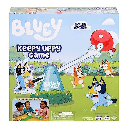 BlueY Spiel bleibt in der Luft von Hilfe, Bingo und Chilli, den elektronischen Drehball in der Luft zu halten, indem die Controller Figuren verwendet Werden. Für 2-3 Spieler. Ab 4 Jahren BlueY Spiel bleibt in der Luft von Hilfe, Bingo und Chilli, den elektronischen Drehball in der Luft zu halten, indem die Controller Figuren verwendet Werden. Für 2-3 Spieler. Ab 4 Jahren von BlueY