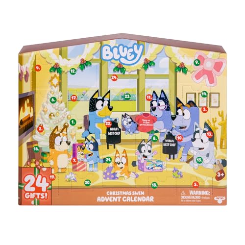 Bluey 17981 ADVENTSKALENDER, Stern, Multicoloured, Einheitsgröße von BlueY