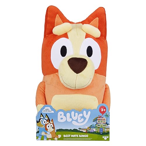 Bluey Best Mate Bingo Extra Large 16 Inch Plush Official Collectable Character Cuddly Jumbo Soft Toy von BlueY