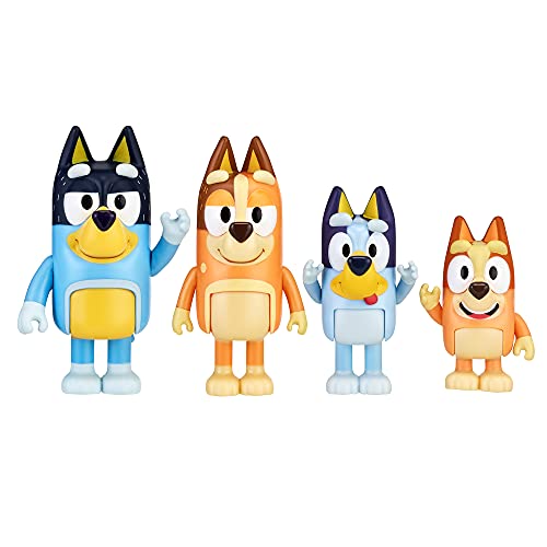 In-Ear Ohrhörer Bluey Bluey & Family Figur 4er-Pack, Bingo, Bandit & Chili – New Expressions von BlueY