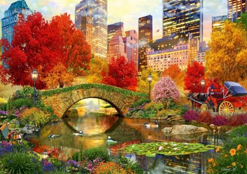 Bluebird Central Park NYC Jigsaw Puzzle (1000 Pieces) von Bluebird Puzzle