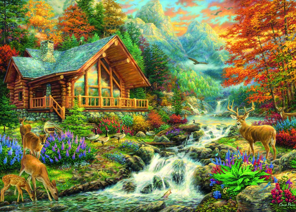 Bluebird Puzzle Alpine Serenity 500 Teile Puzzle Bluebird-Puzzle-F-90563 von Bluebird Puzzle