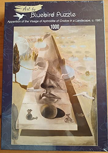 Bluebird Puzzle - Salvador Dali, Erscheinung des Antlitzes der Aphrodite von Knidos, 1000 Teile Puzzle - Reproduktion des Berühmten Gemäldes - Puzzle für Erwachsene von Bluebird