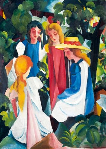 Bluebird Puzzle August Macke - Four Girls, 1913-1000 Teile Bluebird Puzzle August Macke - Four Girls, 1913-1000 Teile von Grafika