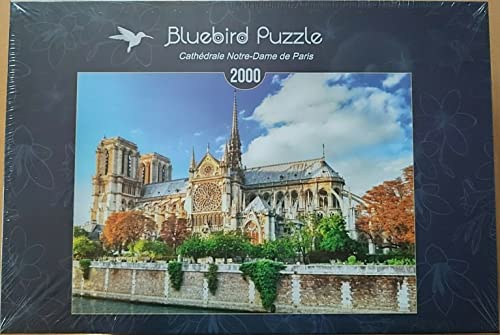 Bluebird Puzzle Cathedrale Notre-Dame de Paris 2000 Teile (90001) von Bluebird