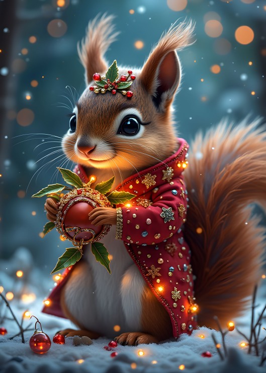 Bluebird Puzzle Das Weihnachtseichhörnchen 300 Teile Puzzle Bluebird-Puzzle-F-91073 Bluebird Puzzle Das Weihnachtseichhörnchen 300 Teile Puzzle Bluebird-Puzzle-F-91073 von Bluebird Puzzle