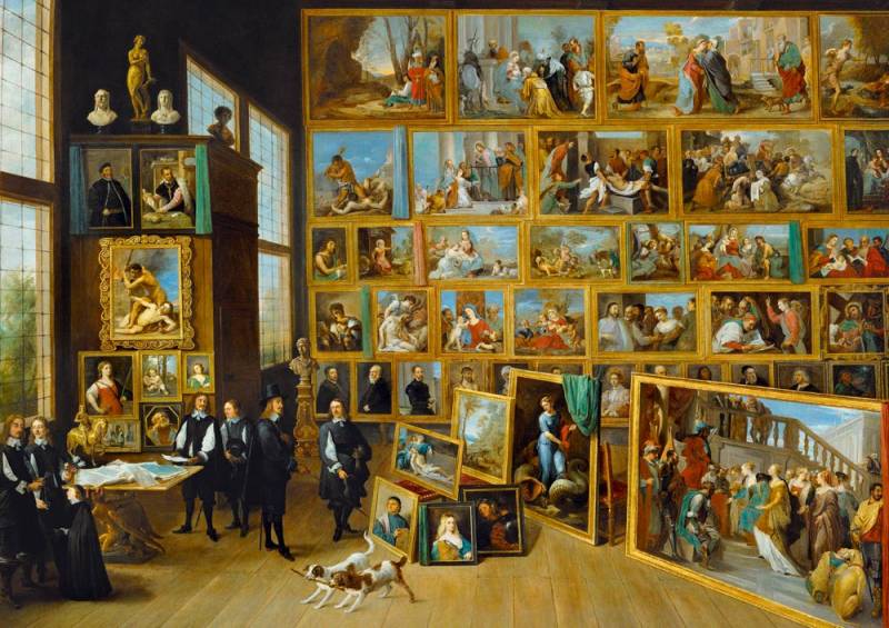 Bluebird Puzzle David Teniers the Younger - The Art Collection of Archduke Leopold Wilhelm in Brussels, 1652 1000 Teile Puzzle Art-by-Bluebird-F-60290 von Bluebird Puzzle
