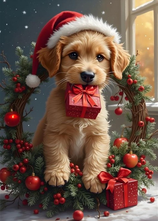 Bluebird Puzzle Der Welpe des Weihnachtsmanns 300 Teile Puzzle Bluebird-Puzzle-F-91072 Bluebird Puzzle Der Welpe des Weihnachtsmanns 300 Teile Puzzle Bluebird-Puzzle-F-91072 von Bluebird Puzzle