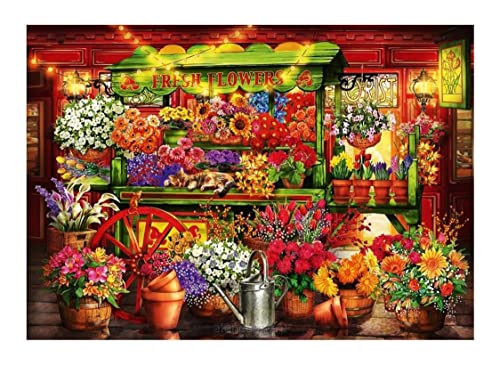 Bluebird Puzzle Flower Market Stall von Bluebird Puzzle