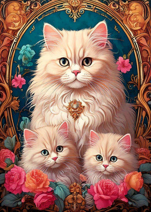 Bluebird Puzzle Katzen-Trio 300 Teile Puzzle Bluebird-Puzzle-F-91006 Bluebird Puzzle Katzen-Trio 300 Teile Puzzle Bluebird-Puzzle-F-91006 von Bluebird Puzzle