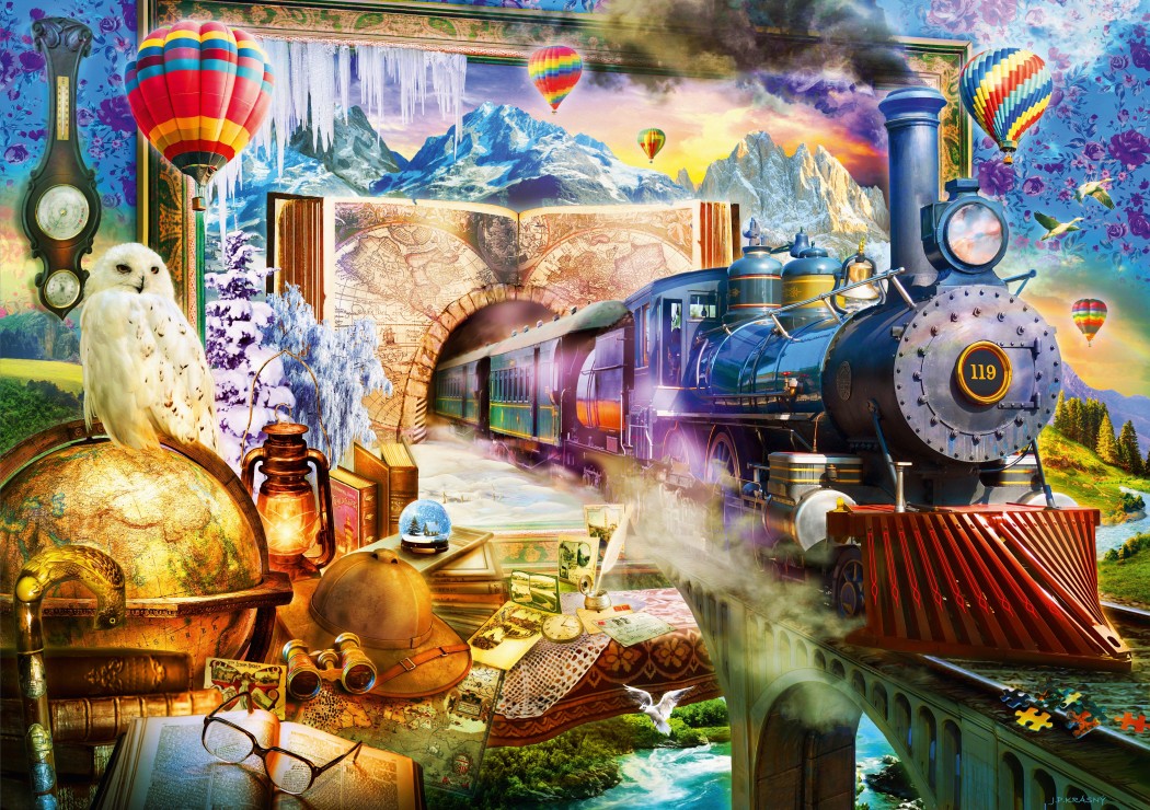 Bluebird Puzzle Magical Journey 1000 Teile Puzzle Bluebird-Puzzle-70343-P von Bluebird Puzzle