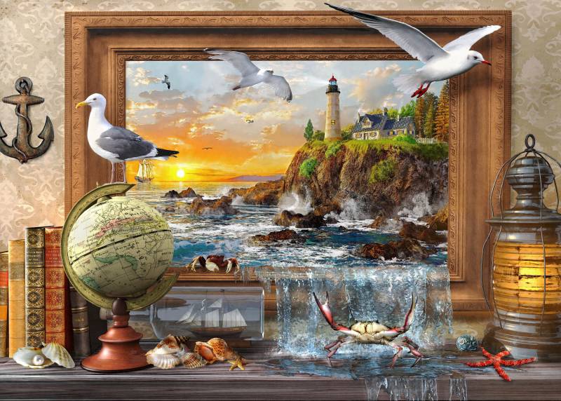 Bluebird Puzzle Marine to Life 500 Teile Puzzle Bluebird-Puzzle-F-90679 von Bluebird Puzzle