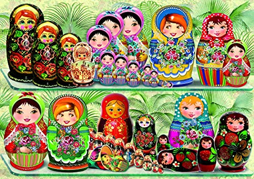 Bluebird Puzzle Matryoshka Dolls 1000 Teile Bluebird Puzzle Matryoshka Dolls 1000 Teile von Bluebird Puzzle