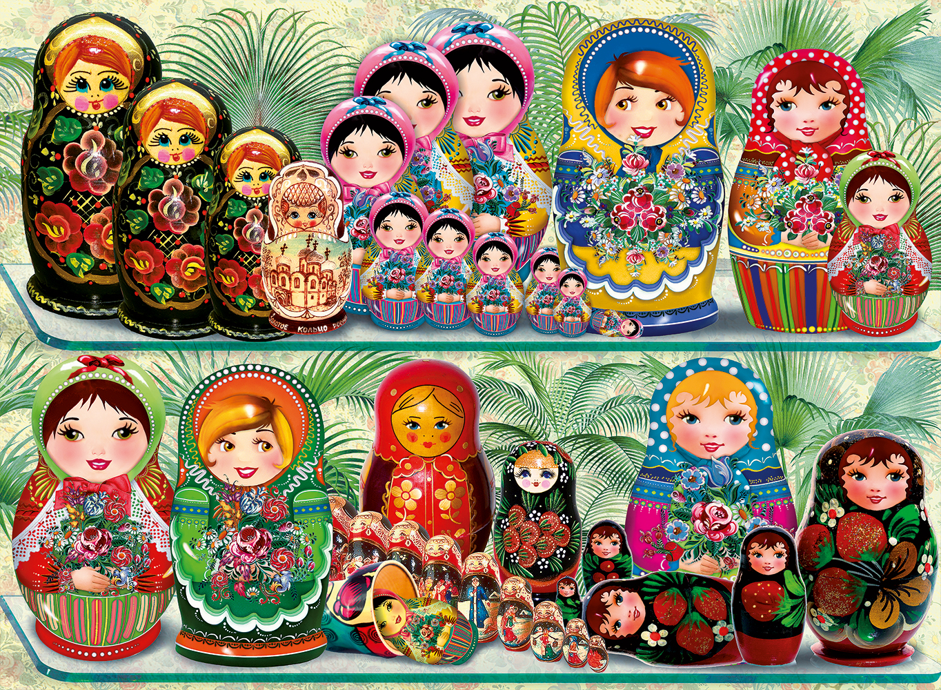 Bluebird Puzzle Matryoshka Dolls 6000 Teile Puzzle Bluebird-Puzzle-70573-P von Bluebird Puzzle