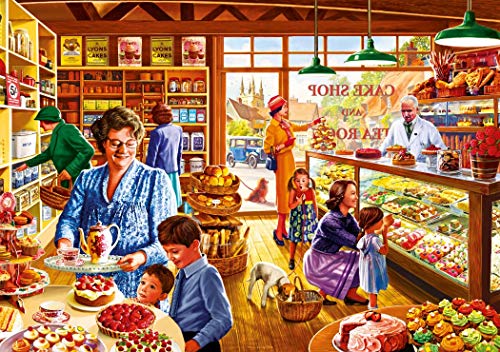 Bluebird Puzzle Nostalgic Cake Shop 1000 Teile - nostalgische Bäckerei von Bluebird Puzzle