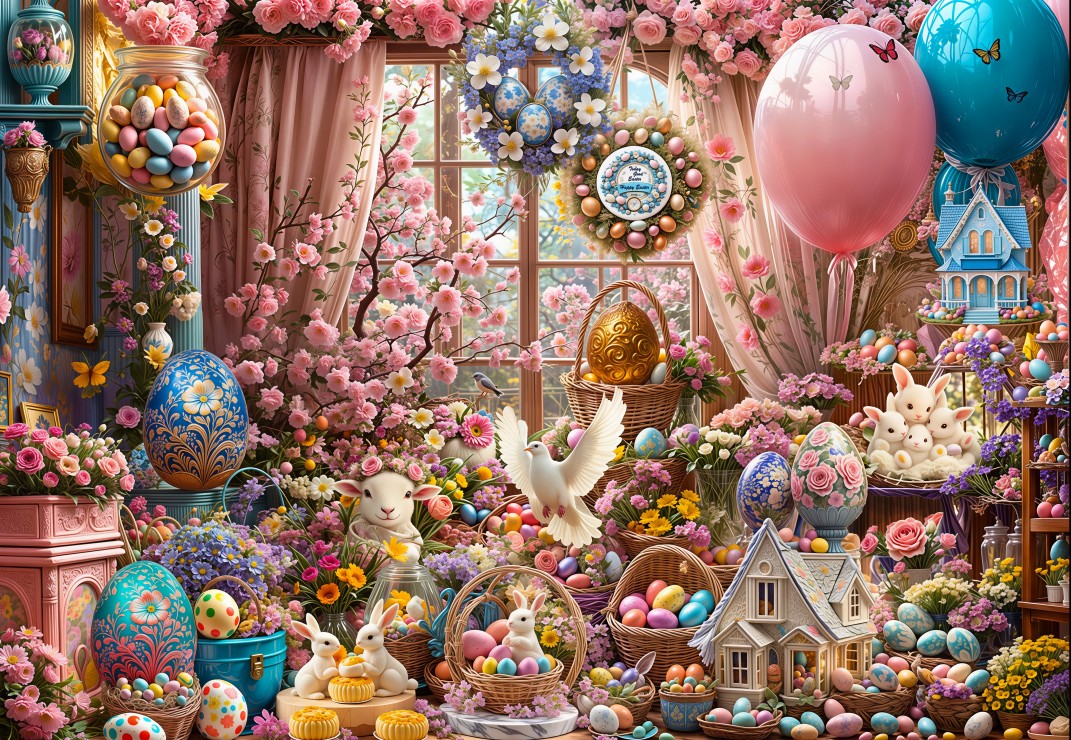 Bluebird Puzzle Osterfreuden 1000 Teile Puzzle Bluebird-Puzzle-F-91190 Bluebird Puzzle Osterfreuden 1000 Teile Puzzle Bluebird-Puzzle-F-91190 von Bluebird Puzzle