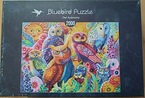 Bluebird Puzzle Owl Automomy 2000 Teile Eule (90005) von Bluebird Puzzle