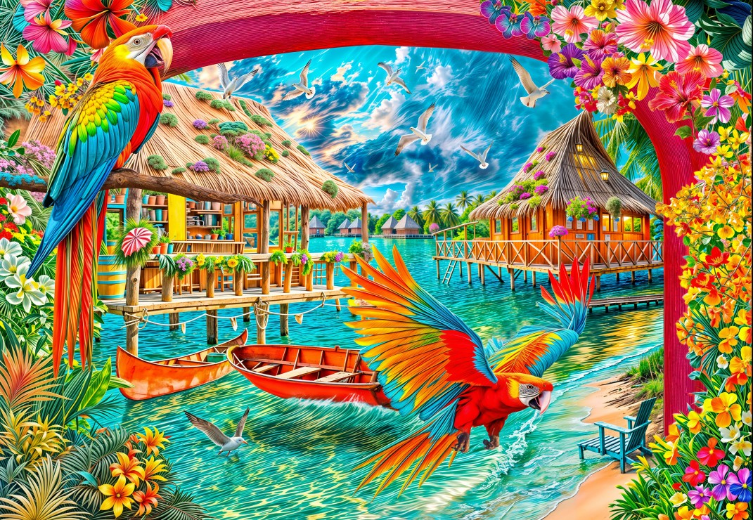 Bluebird Puzzle Paradies auf Erden 1000 Teile Puzzle Bluebird-Puzzle-F-91186 Bluebird Puzzle Paradies auf Erden 1000 Teile Puzzle Bluebird-Puzzle-F-91186 von Bluebird Puzzle