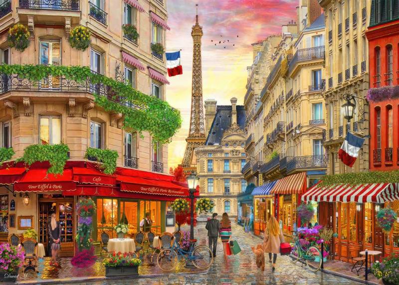 Bluebird Puzzle Paris Rendez-vous 500 Teile Puzzle Bluebird-Puzzle-F-90727 von Bluebird Puzzle