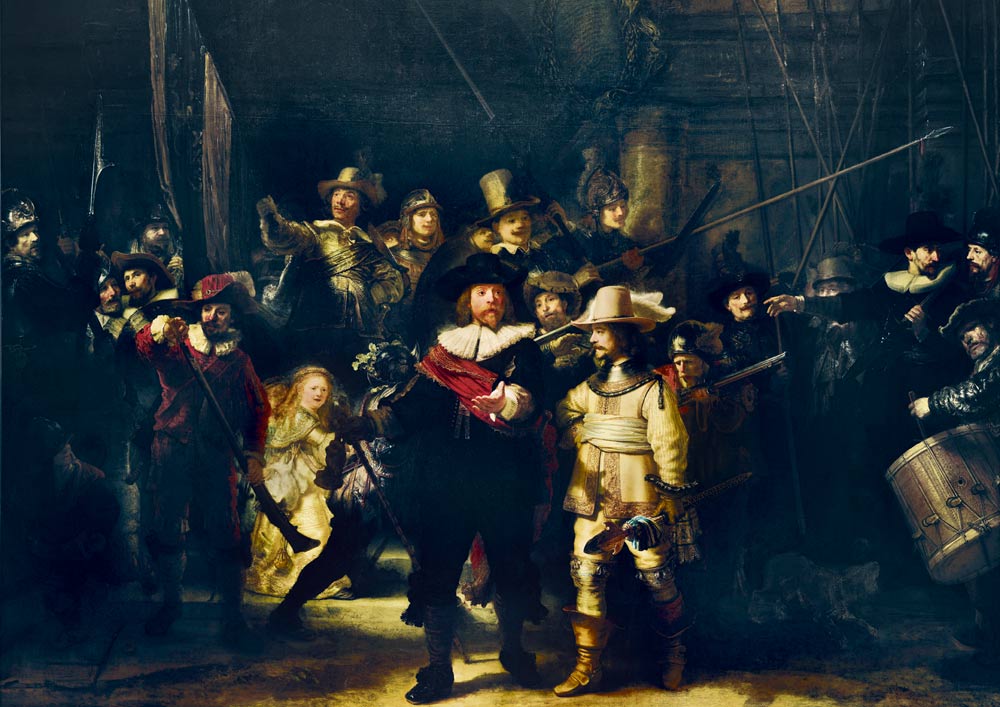 Bluebird Puzzle Rembrandt - The Night Watch, 1642 1000 Teile Puzzle Art-by-Bluebird-60078 Bluebird Puzzle Rembrandt - The Night Watch, 1642 1000 Teile Puzzle Art-by-Bluebird-60078 von Bluebird Puzzle