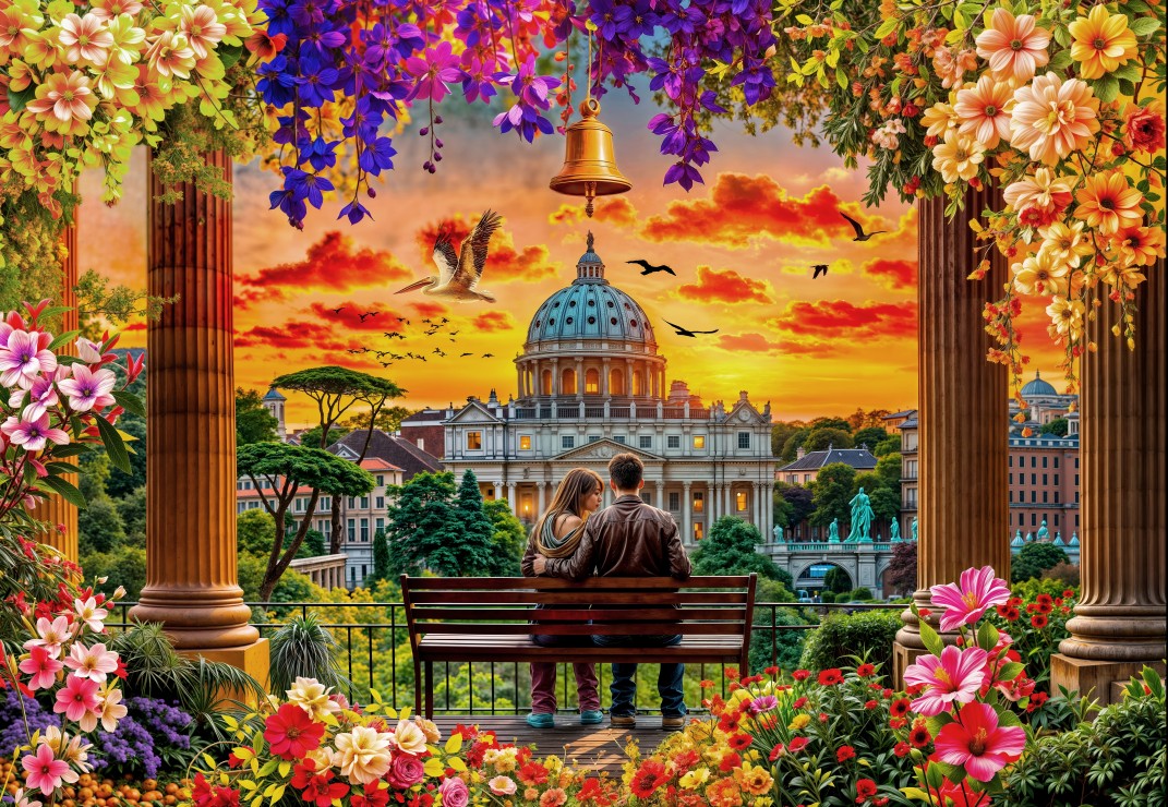 Bluebird Puzzle Rom zu Zweit 1000 Teile Puzzle Bluebird-Puzzle-F-91187 Bluebird Puzzle Rom zu Zweit 1000 Teile Puzzle Bluebird-Puzzle-F-91187 von Bluebird Puzzle