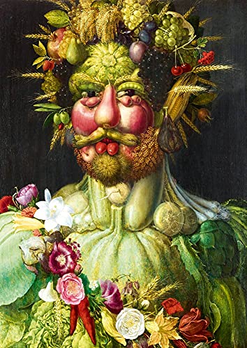 Bluebird Puzzle - Rudolf II of Habsburg as Vertumnus, Giuseppe Arcimboldo - 1000 Teile - (60074) von Bluebird Puzzle