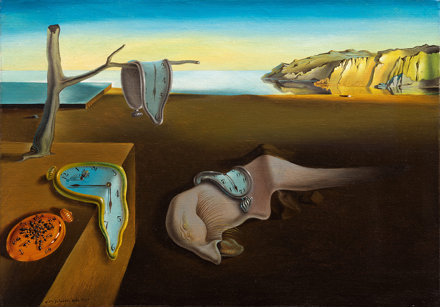 Bluebird Puzzle Salvador Dali - The Persistence of Memory, 1931 1000 Teile Puzzle Art-by-Bluebird-F-60341 von Bluebird Puzzle