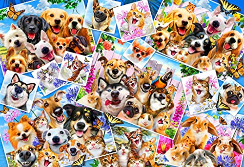 Bluebird Puzzle Selfie Pet Collage - 300 Teile von Bluebird Puzzle